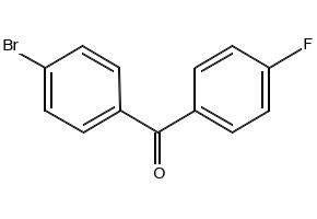 (3-BROMOPHENYL)(4-FLUOROPHENYL)METHANONE structure, CAS 46698-24-2