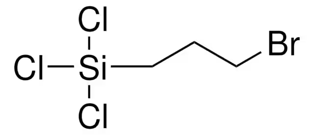 (3-BROMOPROPYL)TRICHLOROSILANE structure, CAS 13883-39-1