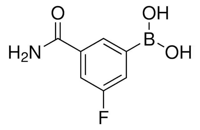 (3-CARBAMOYL-5-CHLOROPHENYL)BORONIC ACID structure, CAS 957120-53-5