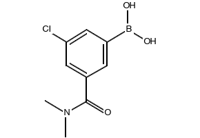(3-CHLORO-5-(DIMETHYLCARBAMOYL)PHENYL)BORONIC ACID structure, CAS 957120-57-9