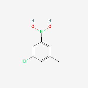 (3-CHLORO-5-METHYLPHENYL)BORONIC ACID structure, CAS 913836-14-3