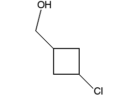 (3-CHLOROCYCLOBUTYL)METHANOL structure, CAS 15963-47-0