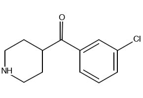 (3-CHLOROPHENYL)(PIPERIDIN-4-YL)METHANONE structure, CAS 887354-02-1
