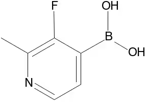 (3-FLUORO-2-METHYLPYRIDIN-4-YL)BORONIC ACID structure, CAS 1310383-56-2