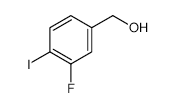 (3-FLUORO-4-IODOPHENYL)METHANOL structure, CAS 1261615-96-6
