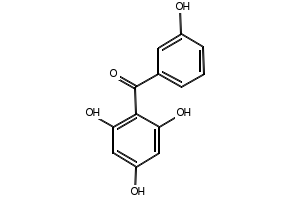 (3-HYDROXYPHENYL)(2,4,6-TRIHYDROXYPHENYL)METHANONE structure, CAS 26271-33-0