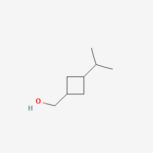 (3-ISOPROPYLCYCLOBUTYL)METHANOL structure, CAS 1269291-96-4