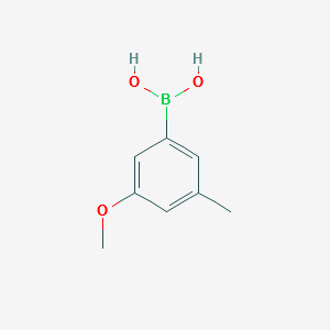 (3-METHOXY-5-METHYLPHENYL)BORONIC ACID structure, CAS 725251-81-0