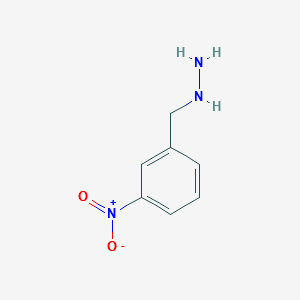 (3-NITROBENZYL)HYDRAZINE structure, CAS 51421-22-8
