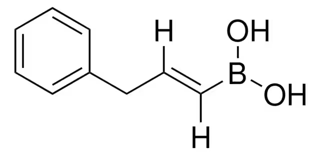 (3-PHENYLPROP-1-EN-1-YL)BORONIC ACID structure, CAS 129423-29-6