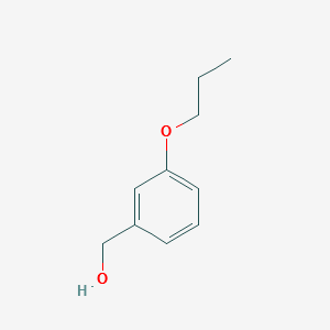 (3-PROPOXYPHENYL)METHANOL structure, CAS 67698-62-8