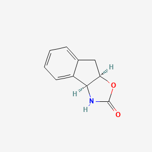 (3AS-CIS)-3,3A,8,8A-TETRAHYDRO-2H-INDENO[1,2-D]OXAZOL-2-ONE structure, CAS 135969-64-1