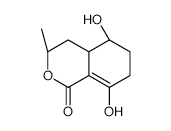 (3R,4AS,5R)-5,8-DIHYDROXY-3-METHYL-3,4,4A,5,6,7-HEXAHYDRO-1H-ISOCHROMEN-1-ONE structure, CAS 562096-81-5