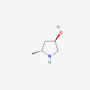 (3R,5R)-5-METHYLPYRROLIDIN-3-OL structure, CAS 688810-07-3