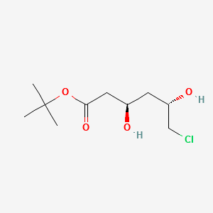 (3R,5S)-TERT-BUTYL 6-CHLORO-3,5-DIHYDROXYHEXANOATE structure, CAS 154026-93-4