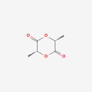 (3R,6R)-3,6-DIMETHYL-1,4-DIOXANE-2,5-DIONE structure, CAS 13076-17-0
