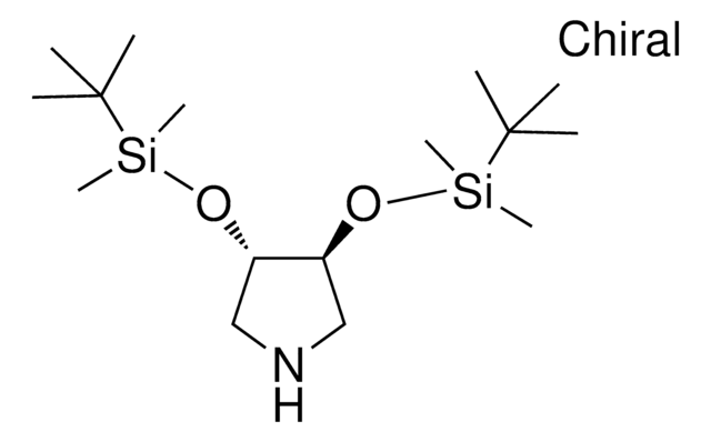 (3S,4S)-3,4-BIS((TERT-BUTYLDIMETHYLSILYL)OXY)PYRROLIDINE structure, CAS 138228-47-4