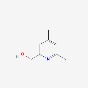 (4,6-DIMETHYLPYRIDIN-2-YL)METHANOL structure, CAS 18087-99-5