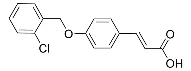 (4-((2-CHLOROBENZYL)OXY)PHENYL)BORONIC ACID structure, CAS 871125-90-5