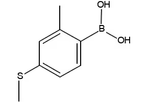 (4-((2-CHLOROPHENOXY)METHYL)PHENYL)BORONIC ACID structure, CAS 1256358-69-6