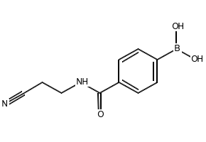 (4-((2-CYANOETHYL)CARBAMOYL)PHENYL)BORONIC ACID structure, CAS 850568-16-0