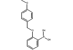 (4-((2-METHOXYBENZYL)OXY)PHENYL)BORONIC ACID structure, CAS 871125-74-5