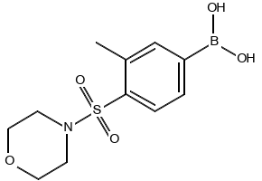 (4-((3-(TRIFLUOROMETHYL)PHENOXY)METHYL)PHENYL)BORONIC ACID structure, CAS 849062-03-9