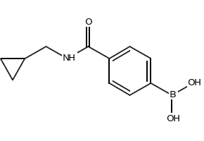 (4-((4-BROMOPHENYL)CARBAMOYL)PHENYL)BORONIC ACID structure, CAS 874287-99-7