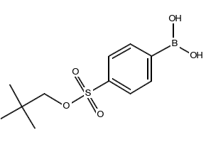 (4-((NEOPENTYLOXY)SULFONYL)PHENYL)BORONIC ACID structure, CAS 957060-74-1