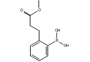 (4-(3-(2-ACETYLHYDRAZINYL)-3-OXOPROPYL)PHENYL)BORONIC ACID structure, CAS 957066-08-9