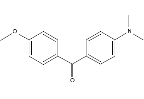 (4-(DIMETHYLAMINO)PHENYL)(4-METHOXYPHENYL)METHANONE structure, CAS 1151-93-5