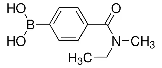 (4-(ETHYL(METHYL)CARBAMOYL)PHENYL)BORONIC ACID structure, CAS 871333-04-9