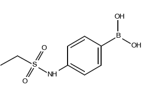(4-(ETHYLSULFONAMIDO)PHENYL)BORONIC ACID structure, CAS 1072945-62-0