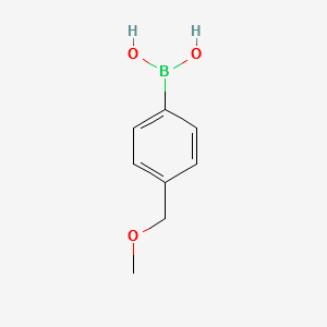 (4-(METHOXYMETHYL)PHENYL)BORONIC ACID structure, CAS 279262-11-2
