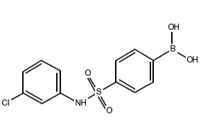 (4-(N-(3-CHLOROPHENYL)SULFAMOYL)PHENYL)BORONIC ACID structure, CAS 957062-69-0