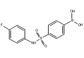 (4-(N-(4-FLUOROPHENYL)SULFAMOYL)PHENYL)BORONIC ACID structure, CAS 957121-13-0