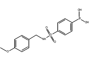 (4-(N-BENZYL-N-(4-METHOXYBENZYL)SULFAMOYL)PHENYL)BORONIC ACID structure, CAS 913835-95-7