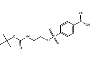 (4-(N-CYCLOHEXYLSULFAMOYL)PHENYL)BORONIC ACID structure, CAS 871329-66-7
