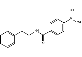 (4-(PHENETHYLCARBAMOYL)PHENYL)BORONIC ACID structure, CAS 330793-46-9