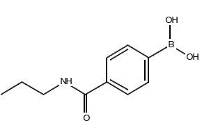 (4-(PROPYLCARBAMOYL)PHENYL)BORONIC ACID structure, CAS 171922-46-6