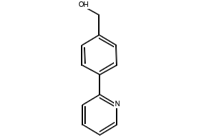 (4-(PYRIDIN-2-YL)PHENYL)METHANOL structure, CAS 98061-39-3
