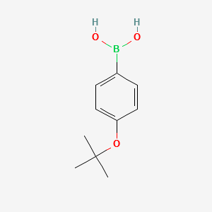 (4-(TERT-BUTOXY)PHENYL)BORONIC ACID structure, CAS 176672-49-4
