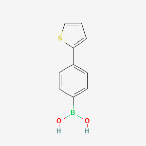 (4-(THIOPHEN-2-YL)PHENYL)BORONIC ACID structure, CAS 362612-66-6