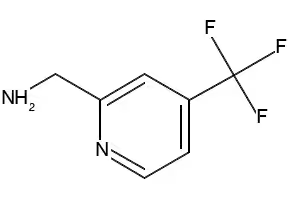 (4-(TRIFLUOROMETHYL)PYRIDIN-2-YL)METHANAMINE structure, CAS 872577-05-4