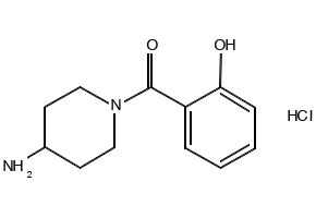 (4-AMINOPIPERIDIN-1-YL)(THIOPHEN-2-YL)METHANONE structure, CAS 886497-83-2