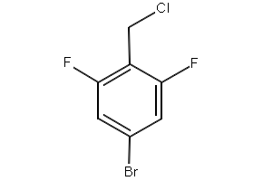 (4-BROMO-2,6-DIFLUOROPHENYL)METHANAMINE structure, CAS 175589-02-3