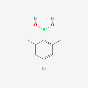 (4-BROMO-2,6-DIMETHYLPHENYL)BORONIC ACID structure, CAS 1160561-24-9