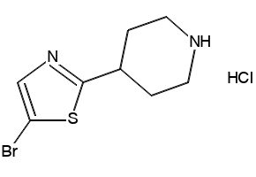 (4-BROMO-2-FLUOROPHENYL)(PIPERIDIN-4-YL)METHANONE HYDROCHLORIDE structure, CAS 1159826-08-0