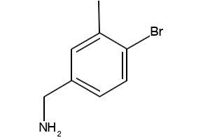 (4-BROMO-3-METHYLPHENYL)METHANAMINE structure, CAS 149104-92-7