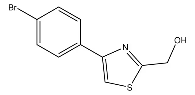 (4-BROMOPHENYL)(THIAZOL-2-YL)METHANOL structure, CAS 356552-30-2